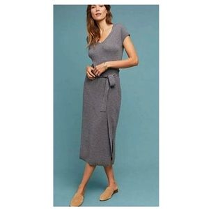 - From The Heart of Anthropologie Building 13 Gray Sweater Dress XL